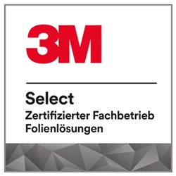 Zertifizierung: 3M Select – Zerifizierter Fachbetrieb für Folienlösungen